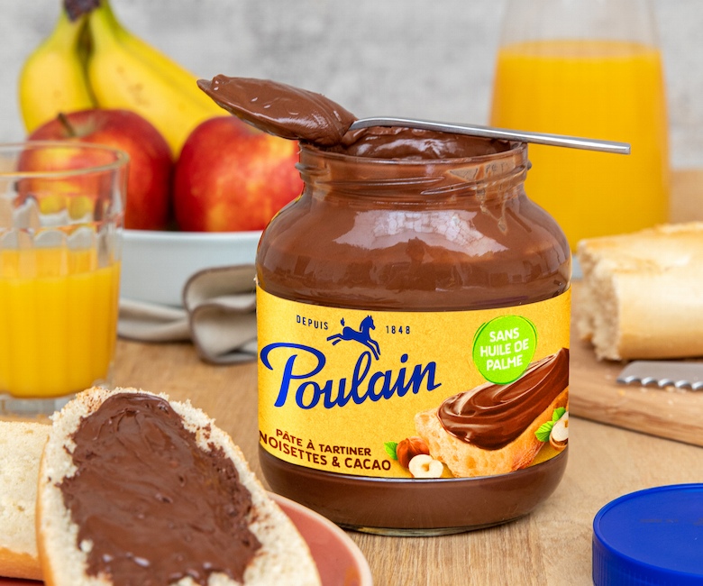 Pâte à Tartiner Poulain sans huile de palme - Chocolat Poulain