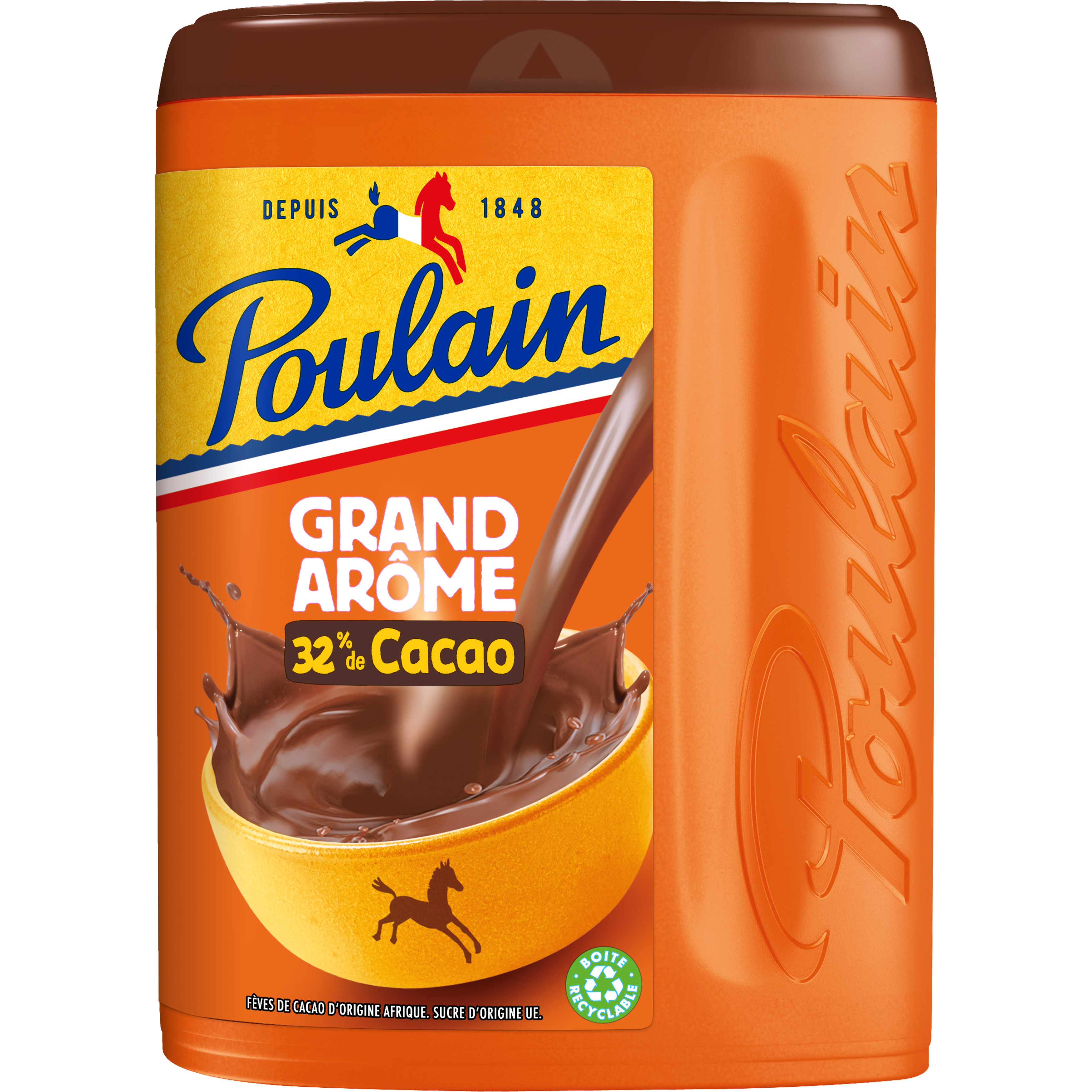 Chocolat en poudre POULAIN