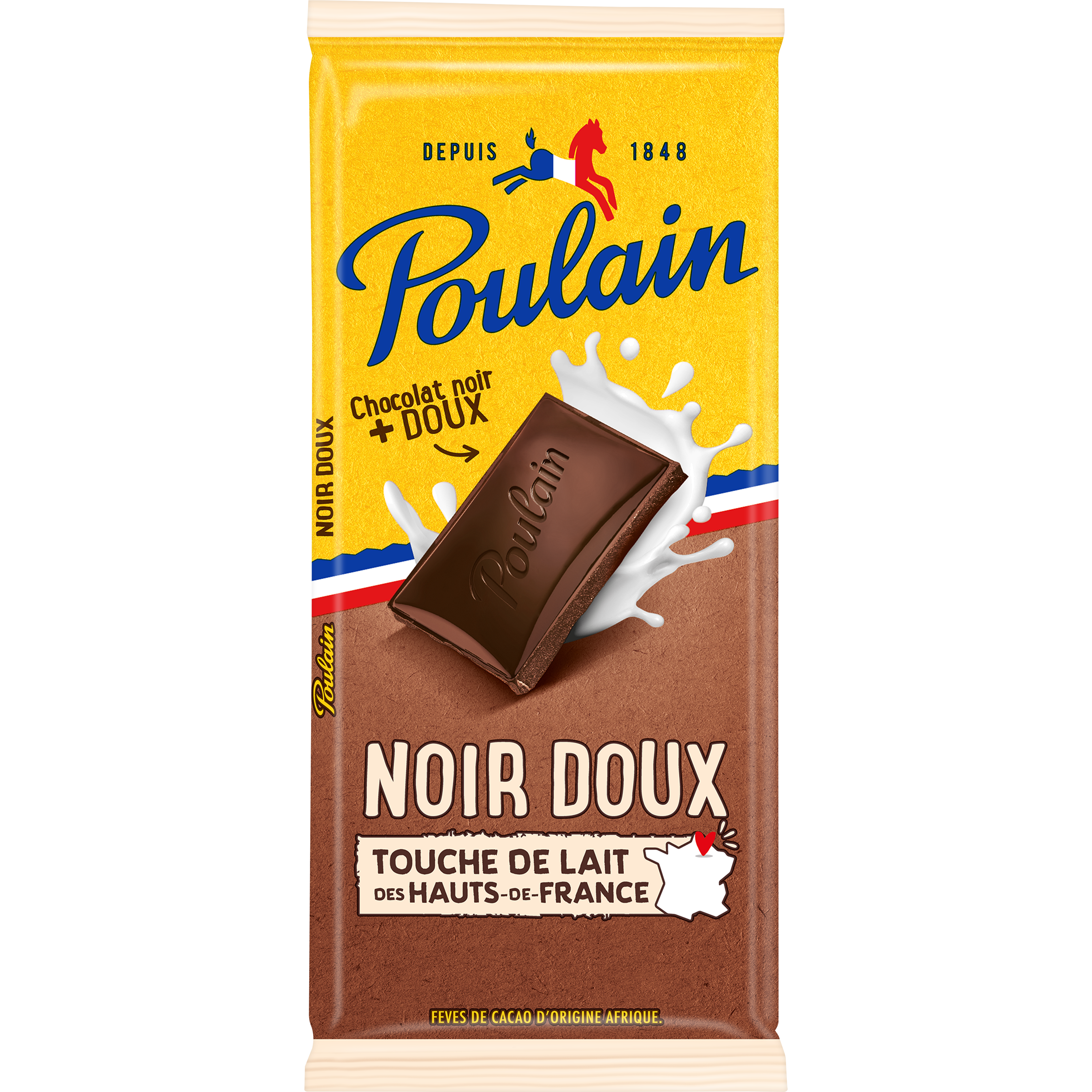 Chocolat Poulain Noir Doux - Chocolat Poulain